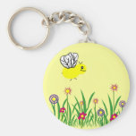 Llavero del jardín de la ABEJA