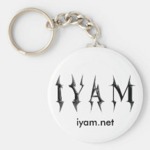 Llavero del logotipo de IYAM