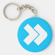 Llavero del logotipo de los iconos