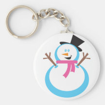 Llavero del muñeco de nieve