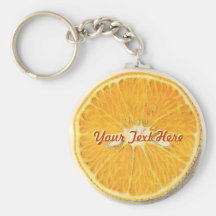 Llavero del naranja del vintage