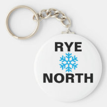 Llavero del norte del copo de nieve de los azules 