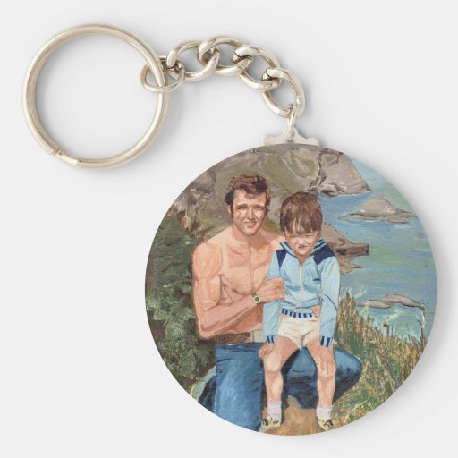 Llavero del "padre y del hijo"