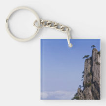 Llavero del paisaje de la montaña