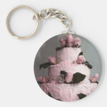 Llavero del pastel de bodas