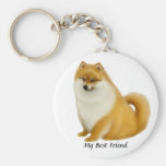 Llavero del perrito de Pomeranian