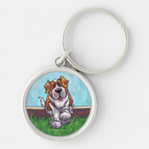 Llavero del perro de St Bernard