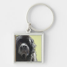 llavero del perro de Terranova