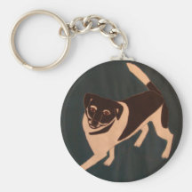 Llavero del perro por KellyMDesigns