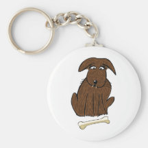 Llavero del perro y del hueso