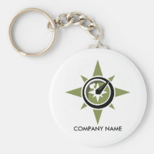 Llavero del personalizable del compás