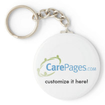llavero del personalizado de CarePages.com llaveros