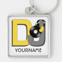 Llavero del personalizado de DJ