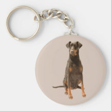 Llavero del Pinscher del Doberman