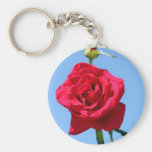 Llavero del rosa rojo