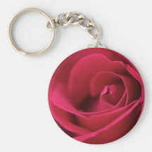 Llavero del rosa rojo