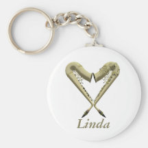 Llavero del saxofón del amor