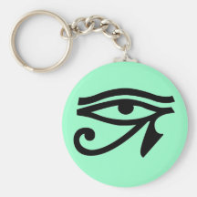 Llavero del símbolo del ojo de Egipto antiguo