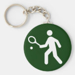 Llavero del símbolo del tenis