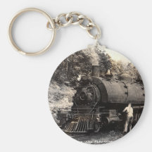 Llavero del tren del Vintage-Vapor