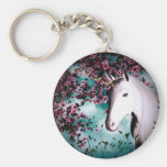 llavero del unicornio de la fantasía