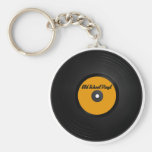 Llavero del vinilo de la escuela vieja