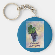 Llavero del vino de Cabernet-Sauvignon