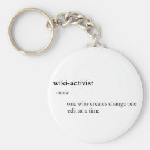 llavero del Wiki-activista
