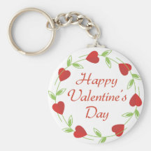 Llavero feliz del el día de San Valentín