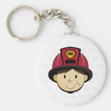 Llavero lindo del bombero