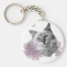llavero lindo del gatito