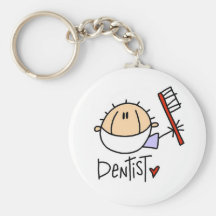 Llavero masculino del dentista