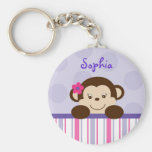 Llavero personalizado mono dulce del chica de Lil