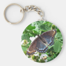 Llavero púrpura del ~ de la mariposa