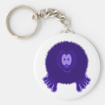Llavero púrpura oscuro de Pom Pom PAL