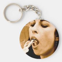 llavero que fuma de la señora