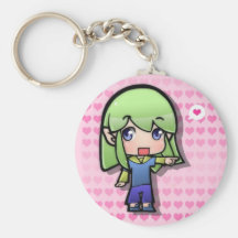 Llavero rasgado Chibi