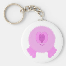 Llavero rosado de Pom Pom PAL