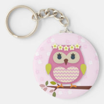 Llavero rosado de princesa Owl 02