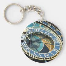 Llaveros astronómicos del reloj de Praga