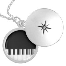 Llaves de teclado de piano collares personalizados