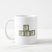 Llaves de WASD Taza De Café
