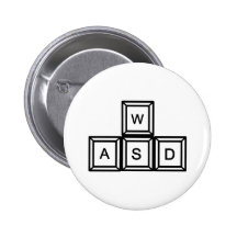 Llaves del juego de WASD Pin