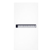 Llaves del piano tarjetas personales