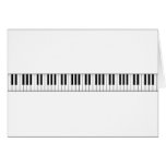 Llaves del teclado/del piano: tarjeta