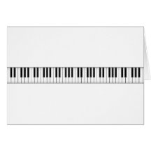 Llaves del teclado/del piano: tarjeta