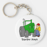 Llaves del tractor llaveros personalizados