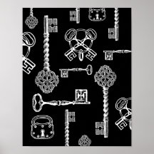Llaves maestras y cerraduras posters