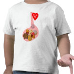 Llena de PANza, contento del corazón Camiseta