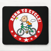 Llevado completar un ciclo Mousepad Tapete De Ratones